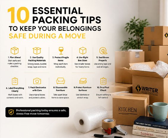 Packing tips for moving India