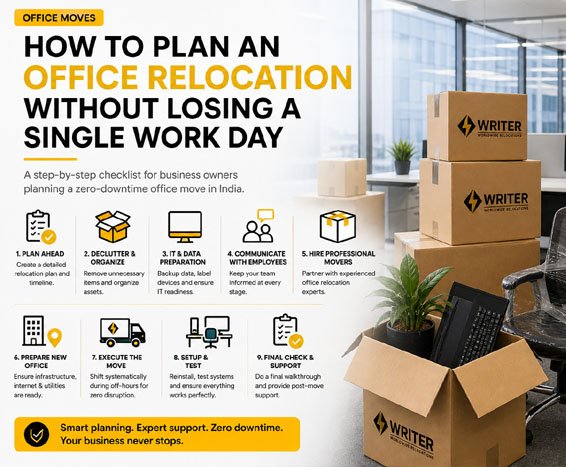 Office relocation guide India